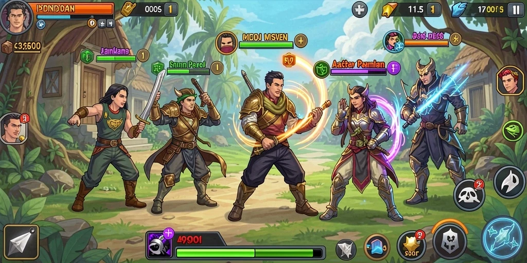 Level menantang yang menguji keterampilan pemain.