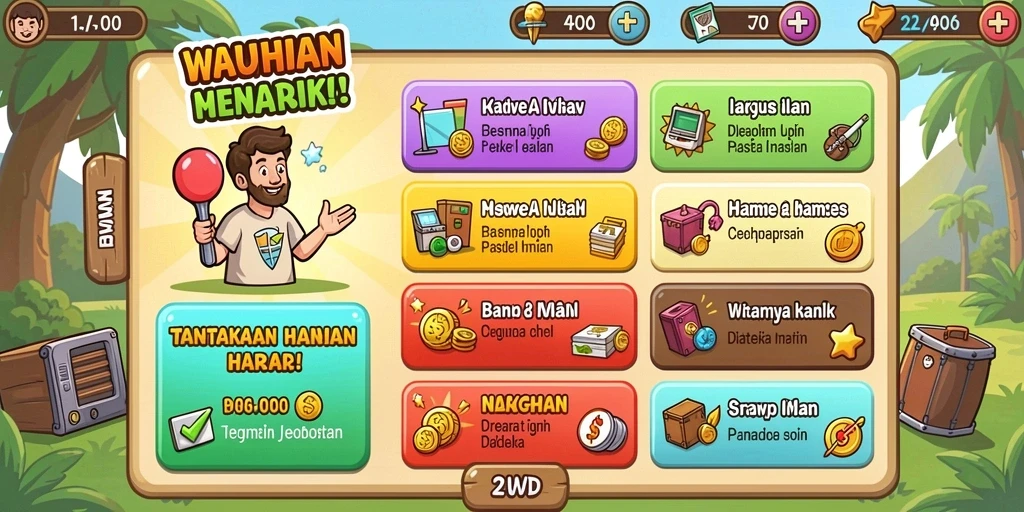 Screenshot dari mode multiplayer yang seru.
