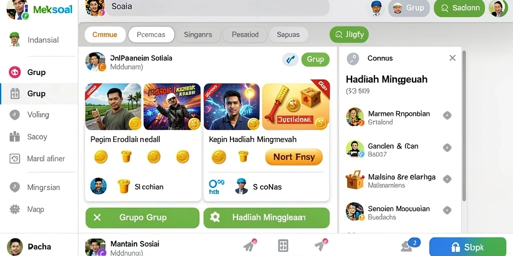 Fitur bonus yang menguntungkan dalam permainan slot.