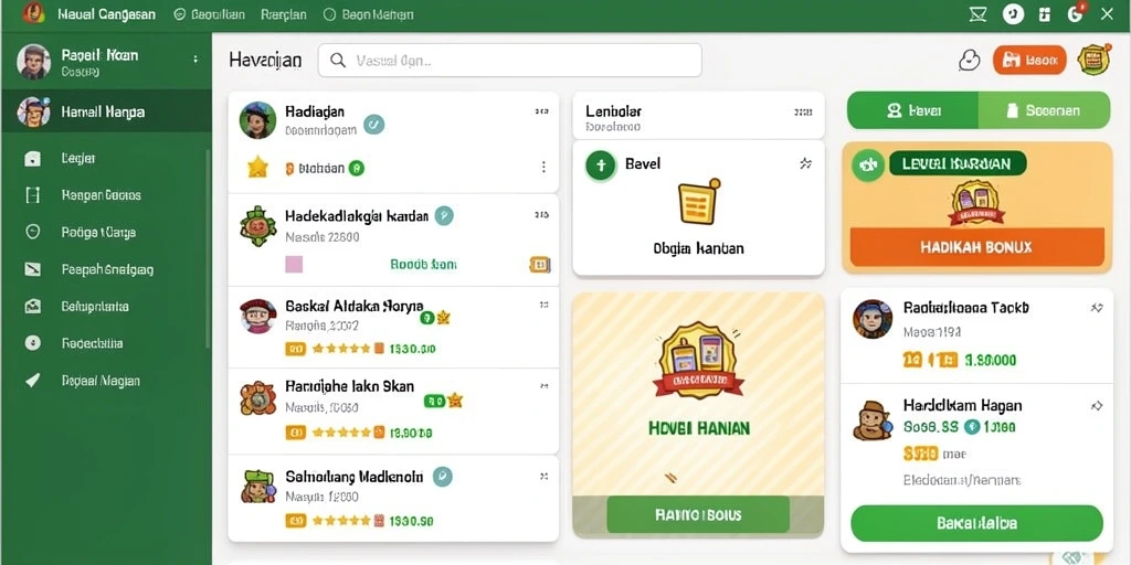 Peta dunia yang luas untuk dijelajahi.