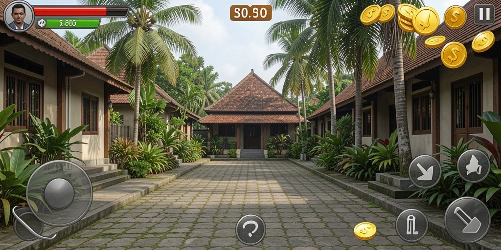 Tangkapan layar dari mode multiplayer dalam RP8.