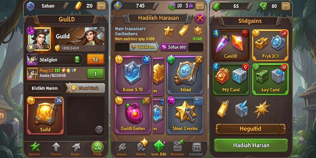 Mode multiplayer yang memungkinkan bermain bersama teman.