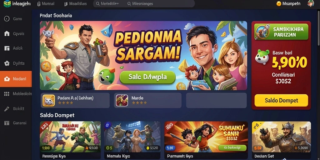 Berbagai misi menantang menunggu untuk dieksplor.